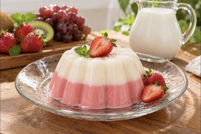 Tips membuat puding susu lembut dan anti pecah