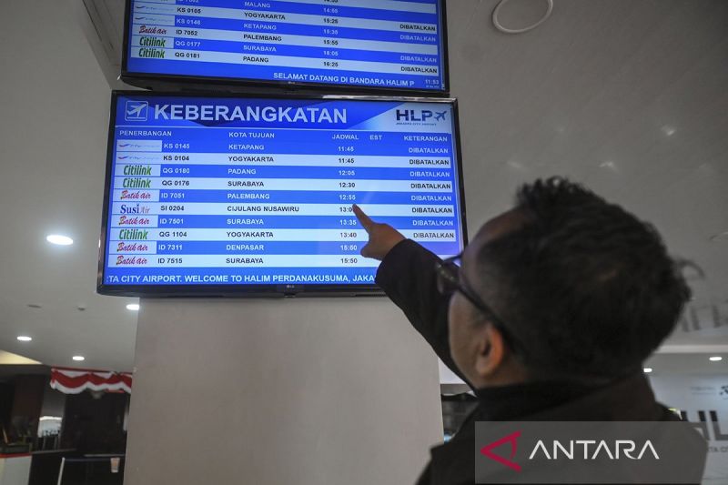 Erupsi GAK, Menhub minta maskapai informasikan pembatalan penerbangan