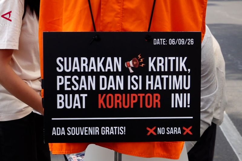 KPK ajak masyarakat tumbuhkan budaya antikorupsi lewat kampanye di CFD